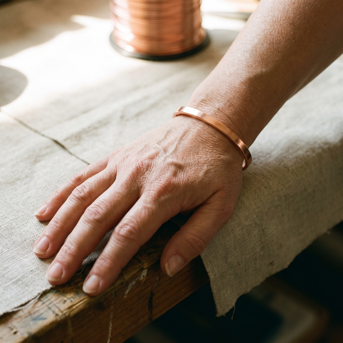 Calder's River Copper Bracelet