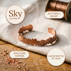 Calder's Sky Copper Bracelet