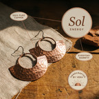 Calder's Sol Copper Earrings
