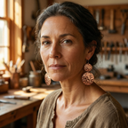Calder's Solstice Copper Earrings