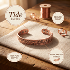 Calder's Tide Copper Bracelet