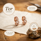 Calder's Tor Copper Earrings