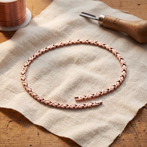 Calder's Cedar Copper Necklace