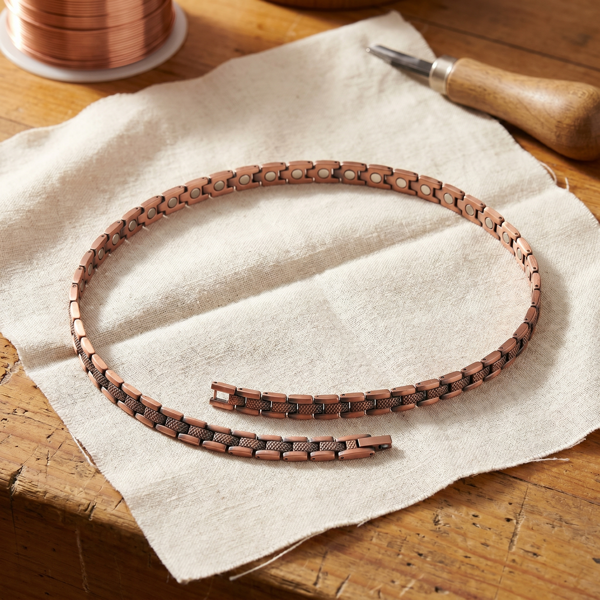 Calder's Haze Copper Necklace