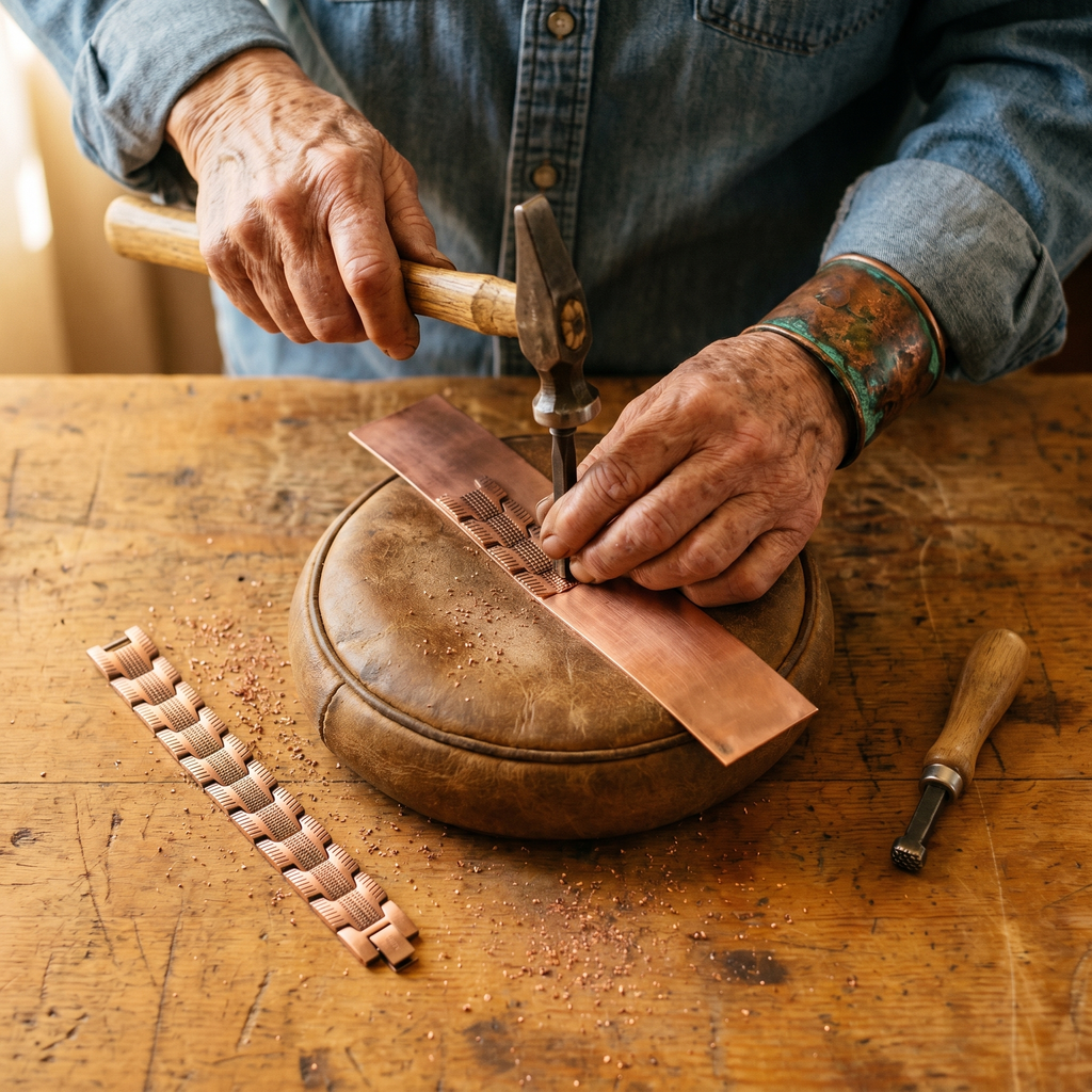 Calder's Crag Copper Bracelet
