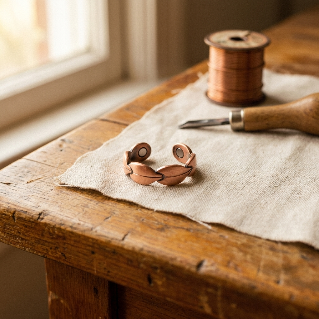 Calder's Bind Copper Ring