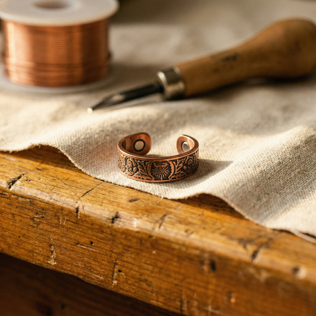 Calder's Bole Copper Ring