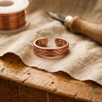 Calder's Char Copper Ring