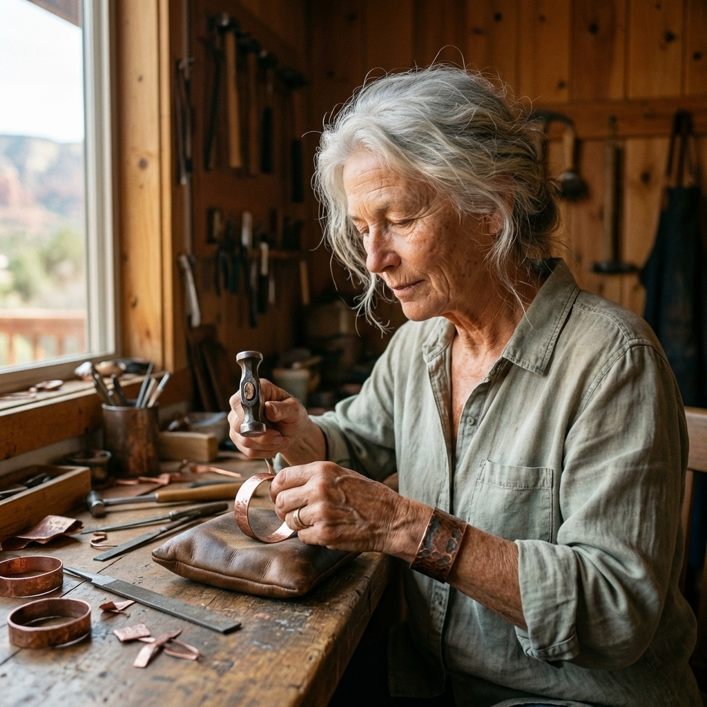 Calder's Hearth Copper Ring