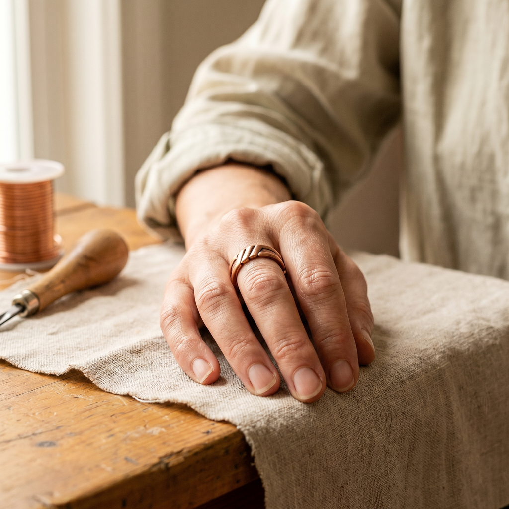 Calder's Peat Copper Ring