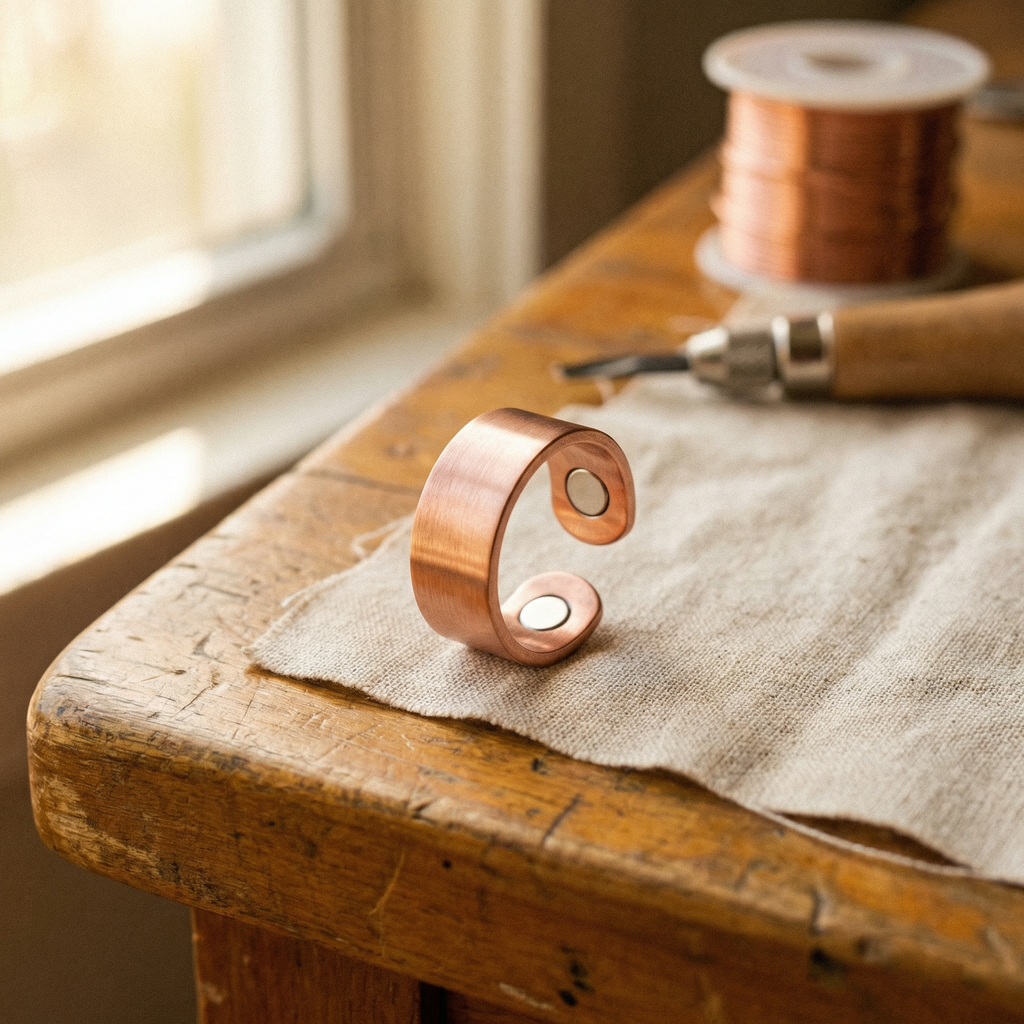 Calder's Weld Copper Ring