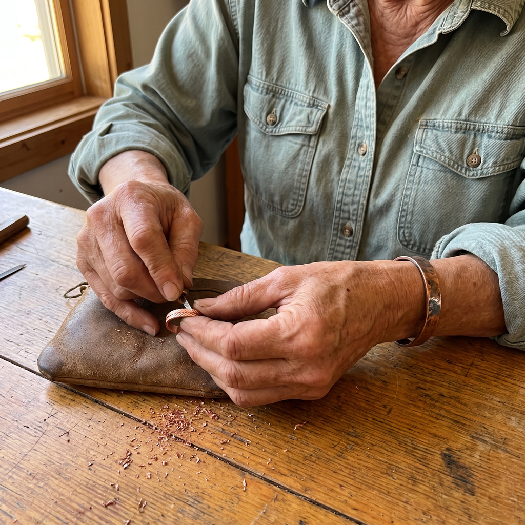 Calder's Root Copper Ring